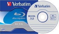 Disk Verbatim Blu-Ray BD-R 50 GB záznam 6x JC 43747