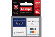 Atrament Activejet pre HP 650 CZ102AE AH-650CR 21 ml farba Atrament Activejet pre HP 650 CZ102AE AH-650CR 21 ml farba