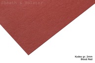 Kydex Blood Red - 150x200mm tl. 2 mm