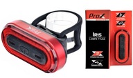 PROX IRIS USB ZADNÁ BICYKLE LAMPA 50 LM COB LED