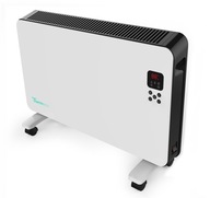 Úsporný elektrický ohrievač Thermeco 2kW, nožičky, diaľkové ovládanie, termostat Úsporný elektrický ohrievač Thermeco 2kW, nožičky, diaľkové ovládanie, termostat