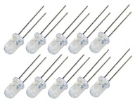 LED žiarovka 5 mm skutočné 12V farby 10ks LED žiarovka 5 mm skutočné 12V farby 10ks