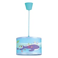 Závesná lampa Single Overhang Ocean Sea Fish E27