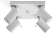 Svietidlo Plafon RING 4 White LED SOLLUX regulácia