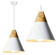 KOVOVÁ ZÁVESNÁ LAMPA LOFT SCANDI C BIELA KOVOVÁ ZÁVESNÁ LAMPA LOFT SCANDI C BIELA