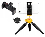Mini statív pre fotoaparát telefónu + držiak diaľkového ovládača BT