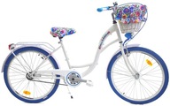 Mestský bicykel 24 pre dievčatá DALLAS na komunie