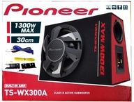 PIONEER AKTÍVNA BASÁRSKA 1300W + KÁBLE