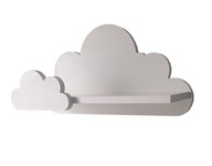 Regál Laguna Prestige Cloud s predným dekorom a obláčikom, detská izba Regál Laguna Prestige Cloud s predným dekorom a obláčikom, detská izba