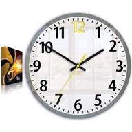 LOUIS BLACK CLASSIC tiché nástenné hodiny, 30CM LOUIS BLACK CLASSIC tiché nástenné hodiny, 30CM