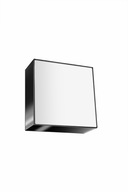 Plastové nástenné svietidlo Horus Black Square do obývačky, spálne SOLLUX Plastové nástenné svietidlo Horus Black Square do obývačky, spálne SOLLUX
