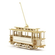 Kartónový model - Električka - TYP 1 - mierka 1:87 H0 Kartónový model - Električka - TYP 1 - mierka 1:87 H0