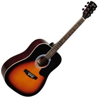 Akustická gitara Ever Play AP-400 BSB + obal + ladička