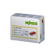 QUICK CONNECTOR konektor 5x4mm WAGO mini 25 ks QUICK CONNECTOR konektor 5x4mm WAGO mini 25 ks