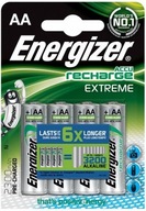 4x BATTERIES ENERGIZER EXTREME R6 AA 2300 mAh batérie 4x BATTERIES ENERGIZER EXTREME R6 AA 2300 mAh batérie
