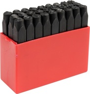 PÍSMENOVÉ ZNAČKY YATO A-Z 27 KS. 6 mm PÍSMENOVÉ ZNAČKY YATO A-Z 27 KS. 6 mm