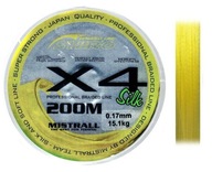 MISTRALL SHIRO BRIDGE 0,17 mm / 200 m FLUO ŽLTÉ MISTRALL SHIRO BRIDGE 0,17 mm / 200 m FLUO ŽLTÉ