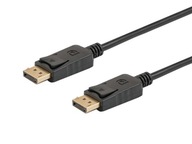 DisplayPort - DisplayPort M/M KÁBEL 3,0 m ZLATENÝ