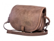 Lovecká taška M4DW-2 prírodná kožená taška