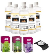 BIOFUEL set bioetanol 6L nádoba aromatizátora 3 aromaterapeutické oleje BIOFUEL set bioetanol 6L nádoba aromatizátora 3 aromaterapeutické oleje