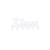 Kovový nástenný vešiak Keys white 24H Kovový nástenný vešiak Keys white 24H