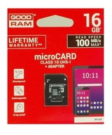DOBRÁ RAM Adaptér 16 GB pamäťovej karty SDHC M1AA DOBRÁ RAM Adaptér 16 GB pamäťovej karty SDHC M1AA