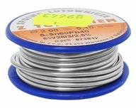Cínový viazač na spájkovanie CYNEL 2mm 100g lx959 Cínový viazač na spájkovanie CYNEL 2mm 100g lx959