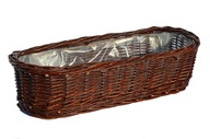 Kvetinový box na sadenice, prútený box, 102 cm Kvetinový box na sadenice, prútený box, 102 cm