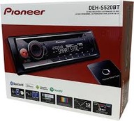 AUTORÁDIO PIONEER DEH-S520BT iPhone Spotify