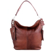 KOŽENÁ TAŠKA TAŠKA HNEDÁ A ČERVENÁ CROSSBODY KOŽENÁ TAŠKA TAŠKA HNEDÁ A ČERVENÁ CROSSBODY