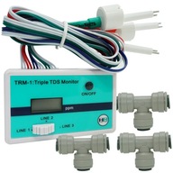 TRM1 TDS METER TROJITÝ TESTER KVALITY VODY TRM1 TDS METER TROJITÝ TESTER KVALITY VODY