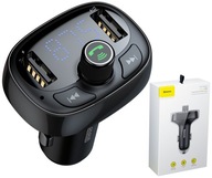 Bluetooth FM vysielač Baseus 2xUSB 3,4A + microSD Bluetooth FM vysielač Baseus 2xUSB 3,4A + microSD