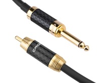Kábel 6,3 Jack mono - RCA Klotz v.2 1,5 m Kábel 6,3 Jack mono - RCA Klotz v.2 1,5 m