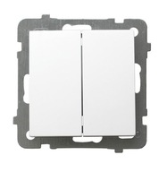 OSPEL AS dvojitá schodisková spojka biela ŁP-10G/m/00
