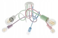 Lustrové stropné svietidlo PASTI 5 + 6W LED ŽIAROVKY Lustrové stropné svietidlo PASTI 5 + 6W LED ŽIAROVKY