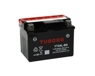 Batéria Tuborg YTX4L-BS 3,2Ah 60A AGM Batéria Tuborg YTX4L-BS 3,2Ah 60A AGM