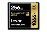 Lexar CF 256GB 160MB/s 1066x Professional UDMA7