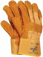 Rukavice, zateplené KOŽENÉ pracovné rukavice