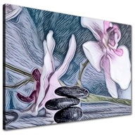 Moderný obraz na plátne Orchidea 100x70 Moderný obraz na plátne Orchidea 100x70