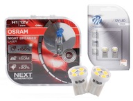 OSRAM H1 Night Breaker Laser +150% +LED OSRAM W5W