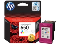 Originálna atramentová kazeta HP CZ102AE 650 INK Advantage Color Originálna atramentová kazeta HP CZ102AE 650 INK Advantage Color