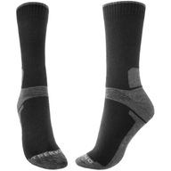 MID trekingové ponožky, vlna MERINO, čierna, 35-38
