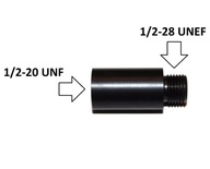 ADAPTÉR adaptér 1/2x20 UNF závit na 1/2x28 ADAPTÉR adaptér 1/2x20 UNF závit na 1/2x28