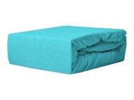 Plachta FROTTE s gumičkou, HRUBÁ, 200x220 TYRKYSOVÁ Plachta FROTTE s gumičkou, HRUBÁ, 200x220 TYRKYSOVÁ