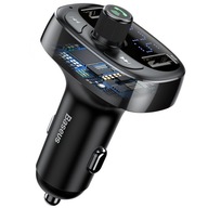 Bluetooth FM vysielač Baseus 2xUSB 3,4A + microSD Bluetooth FM vysielač Baseus 2xUSB 3,4A + microSD