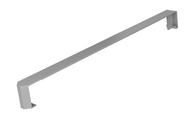 Jednoduchá, hranatá spojka parapetu 9006 Silver 480 mm