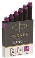 Atramentové kazety Parker Mini PINK Atramentové kazety Parker Mini PINK