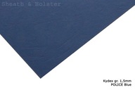 Kydex POLICE Blue - hrúbka 200x300mm. 1,5 mm Kydex POLICE Blue - hrúbka 200x300mm. 1,5 mm