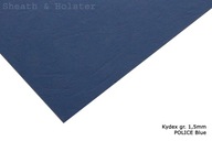 Kydex POLICE Blue - hrúbka 200x300mm. 1,5 mm