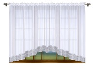 PRIPRAVENÁ ZÁCLONA 150X300 ARC VOIL ZIRKONY DIAMANTY PRIPRAVENÁ ZÁCLONA 150X300 ARC VOIL ZIRKONY DIAMANTY